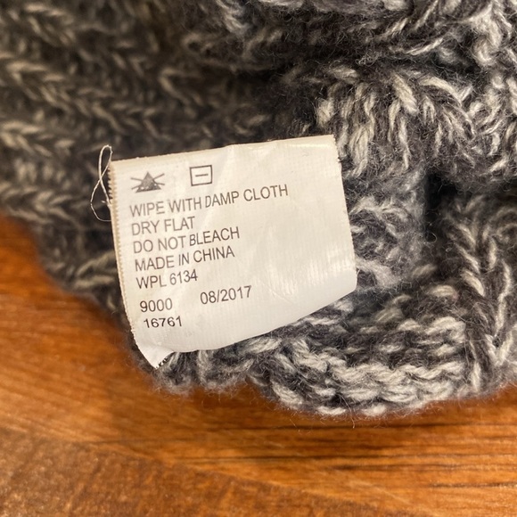 Muk Luks Shelly knit pull on tall knee high sweater boots Sz 7 - Picture 9 of 10